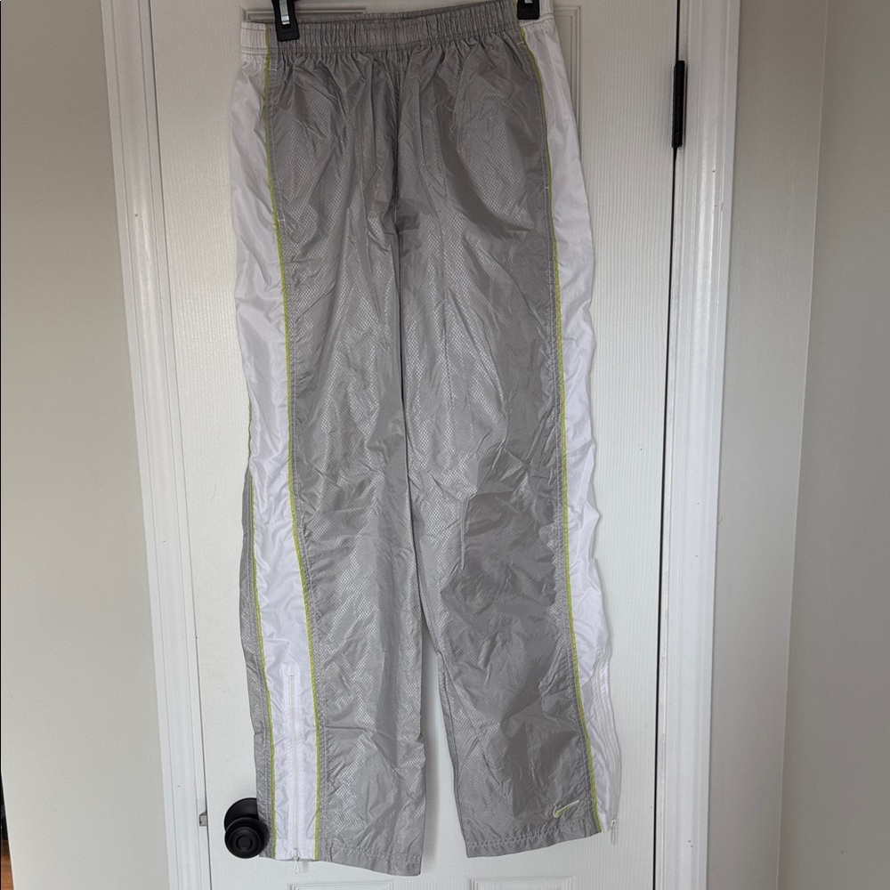 Nike Gray and White Pantsuit